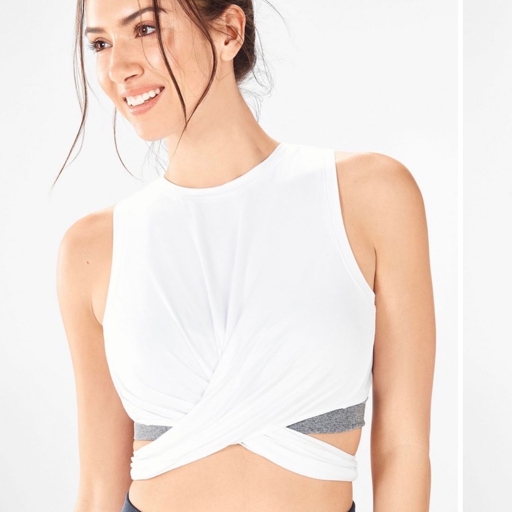 Fabletics Marissa Tie Up Tank NWT